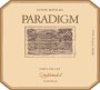 Paradigm Zinfandel 2009 Front Label