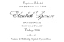 Elizabeth Spencer Special Cuvee Pinot Noir 2006  Front Label