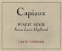 Capiaux Cellars Garys Vineyard Pinot Noir 2015 Front Label