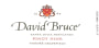 David Bruce Tondre Grapefield Pinot Noir 2002  Front Label