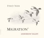 Migration Anderson Valley Pinot Noir 2015 Front Label