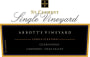 St. Clement Carneros Abbott's Vineyard Chardonnay 2007 Front Label