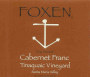 Foxen Tinaquiac Vineyard Cabernet Franc 2005  Front Label