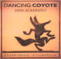 Dancing Coyote Albarino 2008 Front Label