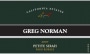 Greg Norman Estates Petite Sirah 2007  Front Label