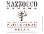 Mazzocco Briar Petite Sirah 2013 Front Label