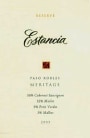 Estancia Reserve Meritage Red 2005 Front Label