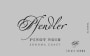 Pfendler Pinot Noir 2009  Front Label