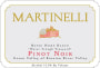 Martinelli Bondi Home Ranch Pinot Noir 2015 Front Label