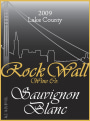 Rock Wall Sauvignon Blanc 2009  Front Label
