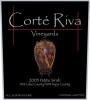 Corte Riva Petite Sirah 2005 Front Label