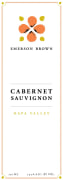 Emerson Brown Napa Valley Cabernet Sauvignon 2014  Front Label