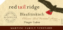Red Tail Ridge Martini Family Vineyard Blaufrankisch 2013 Front Label
