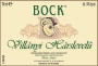 Bock Harslevelu 2012 Front Label