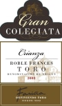 La Perliere Gran Colegiata Roble Frances Crianza 2008 Front Label