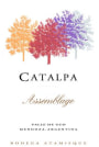 Bodega Atamisque Catalpa Assemblage 2013 Front Label
