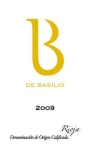 Bodega Basilio Izquierdo B de Basilio Blanco 2009 Front Label