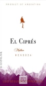 Bodega Correas El Cipres Malbec 2014 Front Label