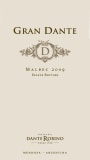 Bodega Dante Robino Lujan de Cuyo Gran Dante Malbec 2009 Front Label