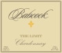 Babcock  The Limit Chardonnay 2013 Front Label