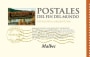 Bodega Del Fin del Mundo Postales Malbec 2013 Front Label