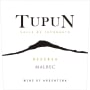 Bodega del Tupun Malbec Reserva 2012 Front Label