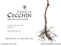 Bodega Familia Cecchin Carignan 2007 Front Label