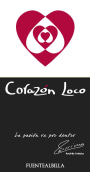 Bodega Iniesta Corazon Loco Tinto 2013 Front Label