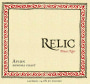 Relic Wine Cellars Avion Pinot Noir 2012 Front Label