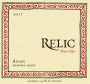 Relic Wine Cellars Avion Pinot Noir 2011 Front Label