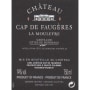 Chateau Cap de Faugeres Mouleyre 2016 Front Label