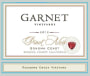 Garnet Rodgers Creek Vineyard Pinot Noir 2012  Front Label
