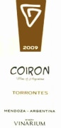 Bodega Palo Alto Coiron Torrontes 2009 Front Label