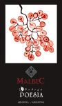 Bodega Poesia Malbec 2005 Front Label
