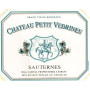 Chateau Doisy Vedrines Chateau Petit Vedrines 2012 Front Label