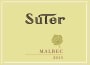 Bodega Suter Malbec 2013 Front Label