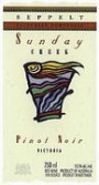 Seppelt Sunday Creek Pinot Noir Front Label