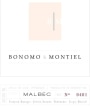 Bodega Valle del Indio Bonomo & Montiel Malbec 2012 Front Label