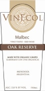 Bodega Vinecol Mendoza Oak Reserve Malbec 2013 Front Label