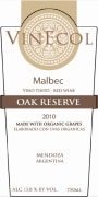 Bodega Vinecol Mendoza Oak Reserve Malbec 2010 Front Label