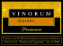 Bodega Vinorum Lujan de Cuyo Premium Malbec 2005 Front Label