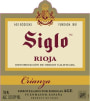Bodegas Age Siglo Saco Crianza 2011 Front Label
