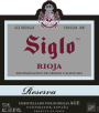 Bodegas Age Siglo Reserva 2010 Front Label