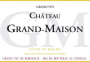 Chateau Grande Maison Cuvee Speciale 2008 Front Label
