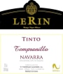 Bodegas Alconde Lerin Tempranillo 2012 Front Label