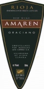 Bodegas Amaren Graciano 2010 Front Label