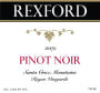 Rexford Regan Vineyard Pinot Noir 2009 Front Label
