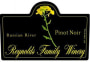 Reynolds Family Winery Russian River Valley Pinot Noir 2005 Front Label