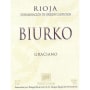 Bodegas Biurko Gorri Biurko Graciano 2015 Front Label