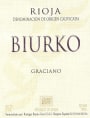 Bodegas Biurko Gorri Biurko Graciano 2004 Front Label